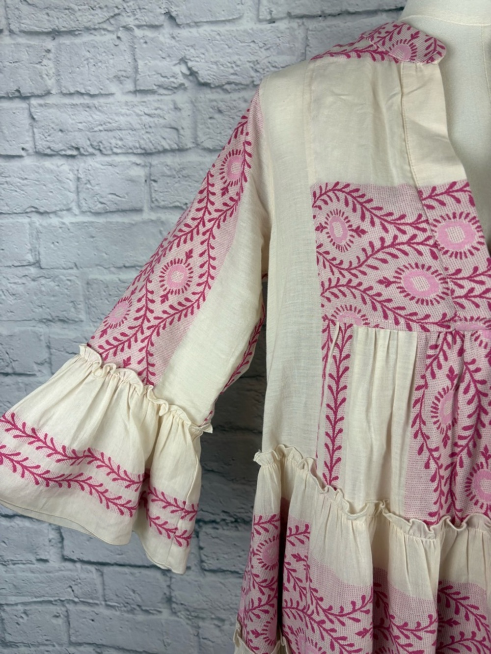 KASIA Penelope Ruffle Dress Size M - Picture 7 of 9